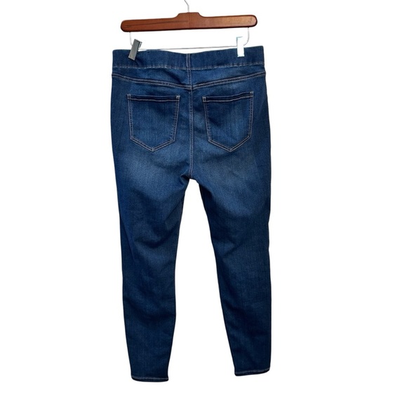 Liverpool Women's Skinny Jeans Size 10 Blue Dark Wash Pull-On Style‎ - Picture 2 of 10